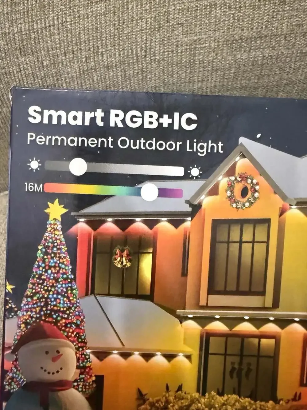 Smart RGB+IC Permanent Outdoor Light 100FT 60 Lights